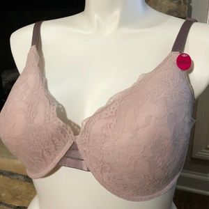 Cupcake Lace Over Padded Bra Size 42D Pink